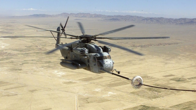 Marine helicopter crashes in Southern California
