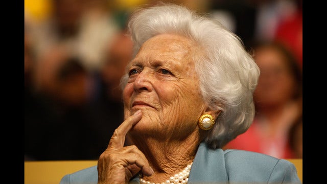 Spokesman: Former first lady Barbara Bush in failing health