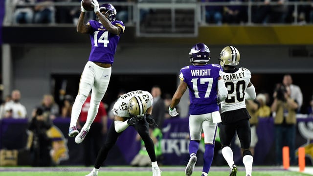 MINNESOTA MIRACLE: Last-minute heroics propel Vikings to playoff win over Saints