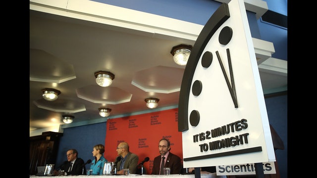 Doomsday Clock reaches 2 minutes to midnight
