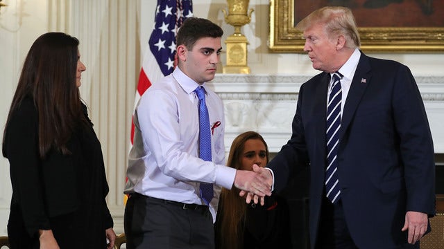 Trump endorses raising minimum age to 21 for more weapons