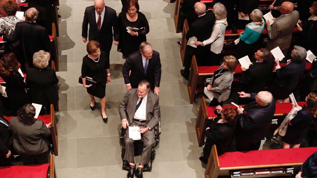 President George H.W. Bush discharged from Houston Methodist Hospital