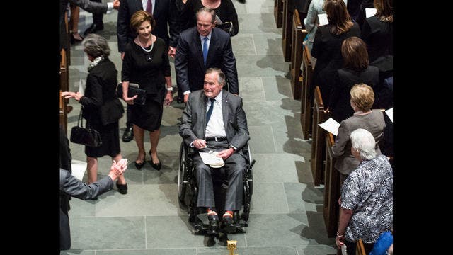 George H.W. Bush hospitalized in Maine after he experienced low blood pressure and fatigue