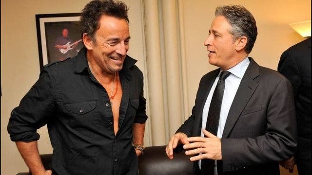 Bruce Springsteen, Jon Stewart to headline veterans' fundraiser