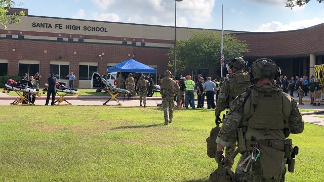 10 killed, 13 injured in Santa Fe High School shooting, suspect in custody
