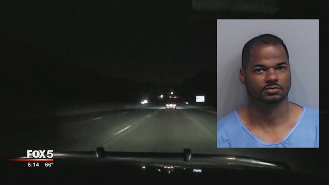 Video shows high-speed chase on GA-400 which injured officer