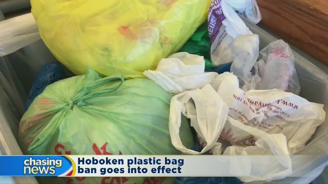 Hoboken plastic bag ban goes into effect
