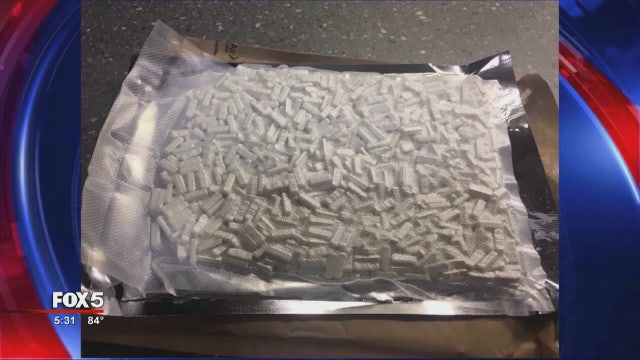 Massive Xanax bust caught on camera in Coweta County