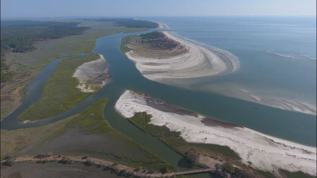 Hurricane Irma created new island off of Georgia coast