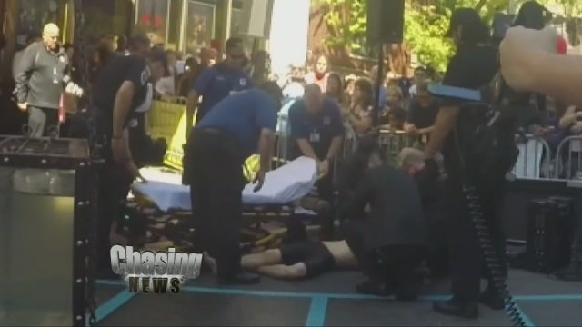 Illusionist nearly drowns when stunt goes wrong