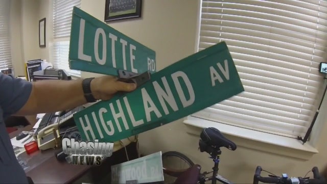 Increase of stolen street signs in Ridgewood