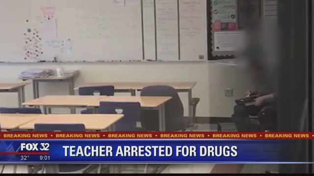 Indiana high school teacher charged after video purportedly shows her snorting drugs
