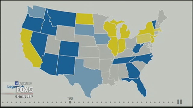 Leaving New York and New Jersey