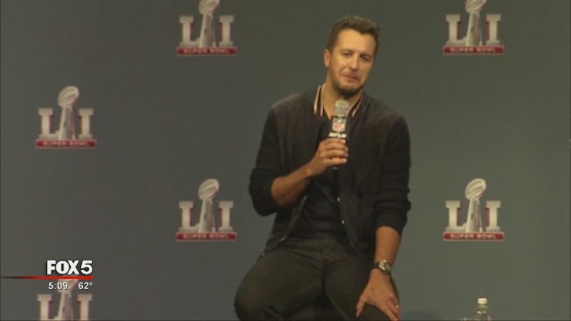 Georgia's Luke Bryan to sing National Anthem at Super Bowl