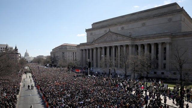 PHOTOS: Protesters take to the streets of D.C. for March for Our Lives