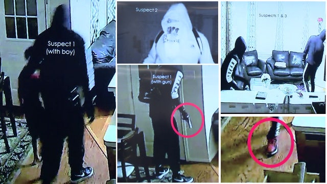 Masked men terrorize local family, put child in hot water during home invasion