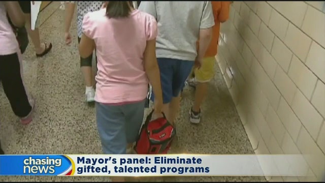 Mayor's panel: Eliminate gifted student programs