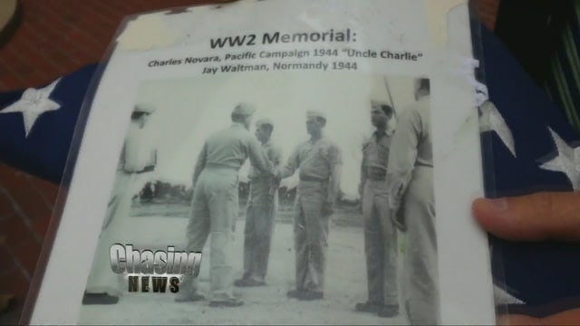 Mystery:  War memorial washes up on NJ beach
