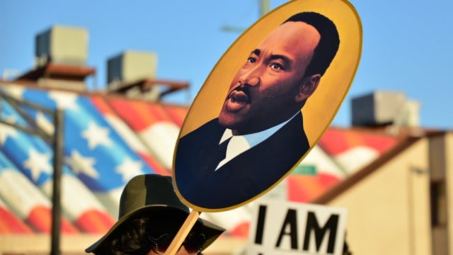 Speeches, marches mark anniversary of Martin Luther King's death