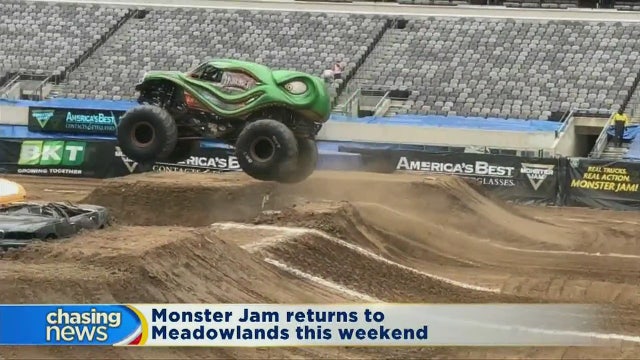 Monster Jam returns to Meadowlands