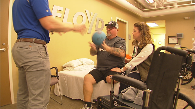 After giving up stunts, Georgia man takes on new challenge: coming back from accident