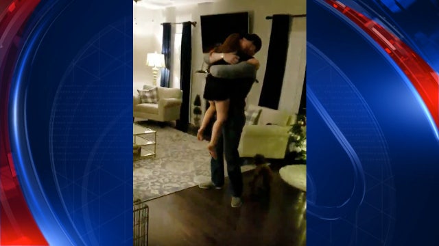 'Daddy, daddy!' NC Army Capt. surprises 10-year-old daughter for Christmas