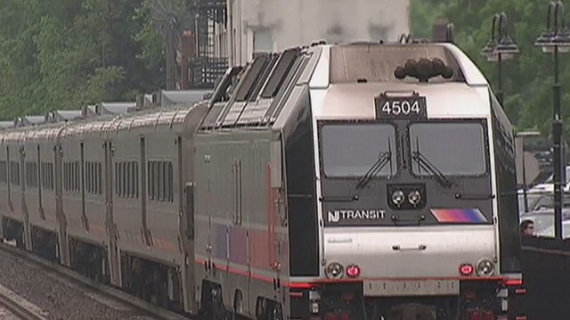 Man seen shaving on NJ Transit train had just left shelter