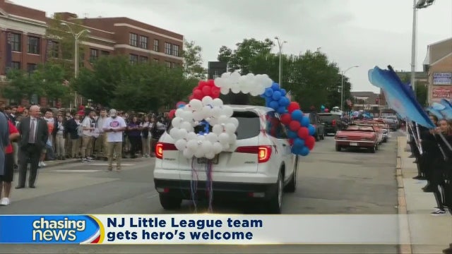 NJ Little League team gets hero's welcome