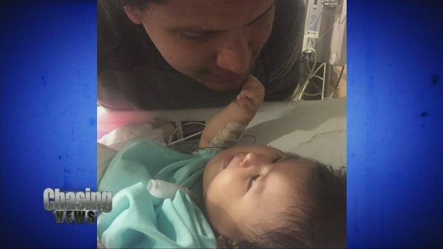 Baby with rare condition having surgery