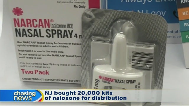 NJ gives away 20,000 Narcan kits