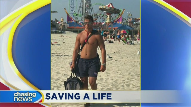 NJ lifeguard saves choking 10-month-old's life