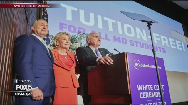 NYU offering free tuition to medical students