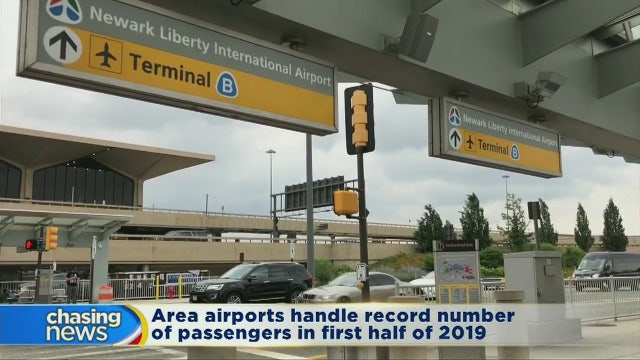 Newark Airport sets record for TSA check-ins
