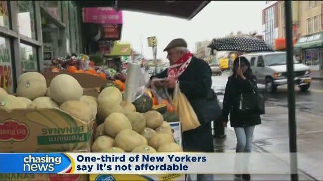One-third of New Yorkers say it's not affordable