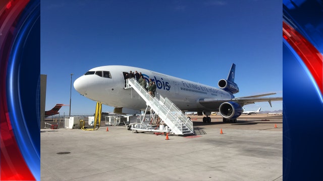 Orbis flying eye hospital has stopover in Goodyear