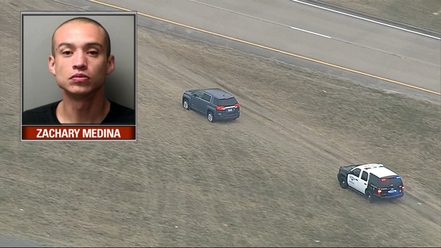 Fort Worth police chase suspect through multiple counties