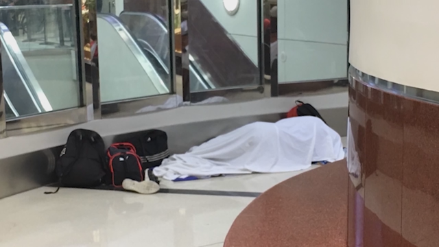 Growing homeless population at Atlanta's airport sparks safety, health concerns