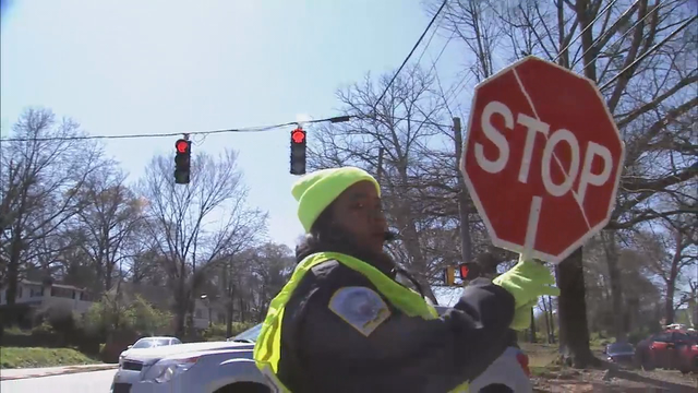School crossing guard's car stolen while she's at work