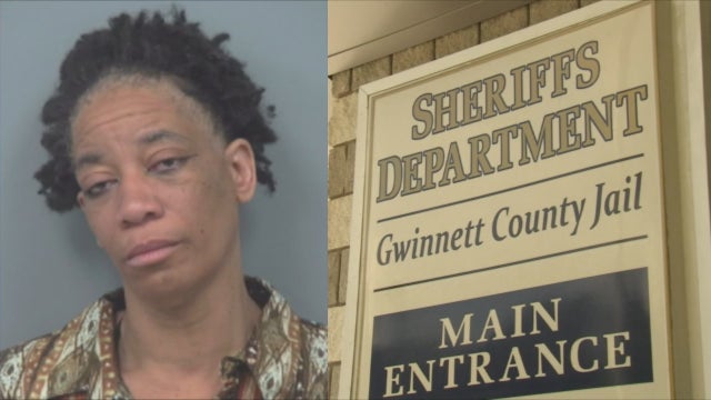 Police: Woman left dog in hot car in front of Gwinnett County Jail