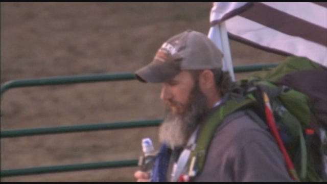 Marine on a mission, hiking 222 miles in 10 days