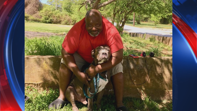 Help needed for dog, owner who have fallen on hard times