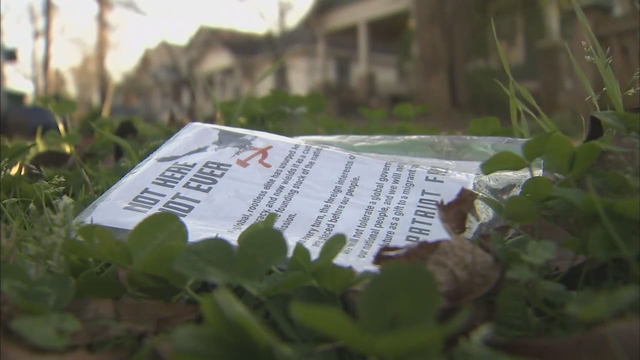 Leaflets from white supremacist group scattered throughout Atlanta neighborhood