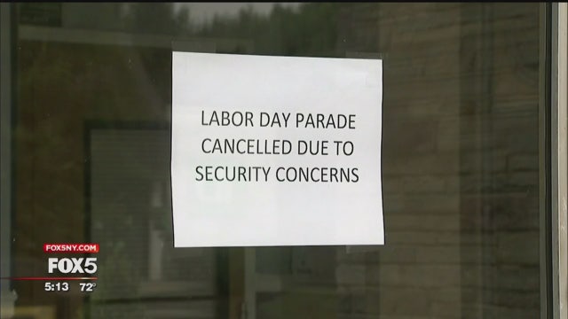 NJ town's Labor Day parade canceled due to security concern