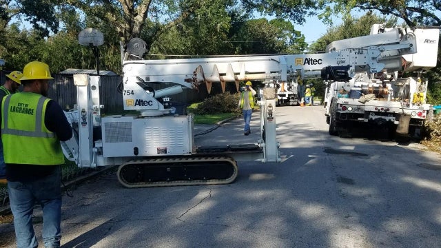 Georgia workers sent to hard-hit Florida Keys