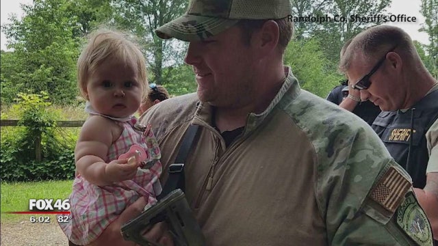 Police: 7-month-old subject of Amber Alert found safe, father arrested in NC