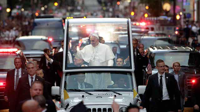 Pope Francis in New York City