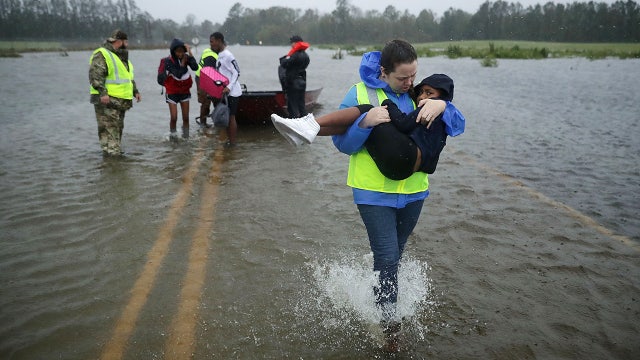 4 dead as Hurricane Florence drenches Carolinas