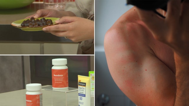 Can a vitamin help prevent you from getting sunburn?