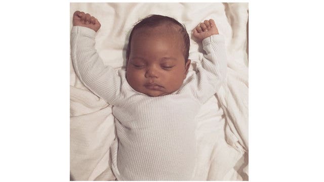 First photo of Saint West released
