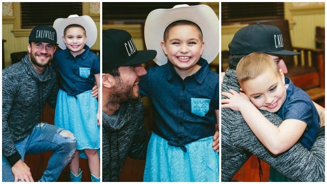 Eatonton Girl Battling Cancer Meets Country Music Star Sam Hunt